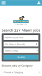 Mobile Screenshot of miamijobs.com